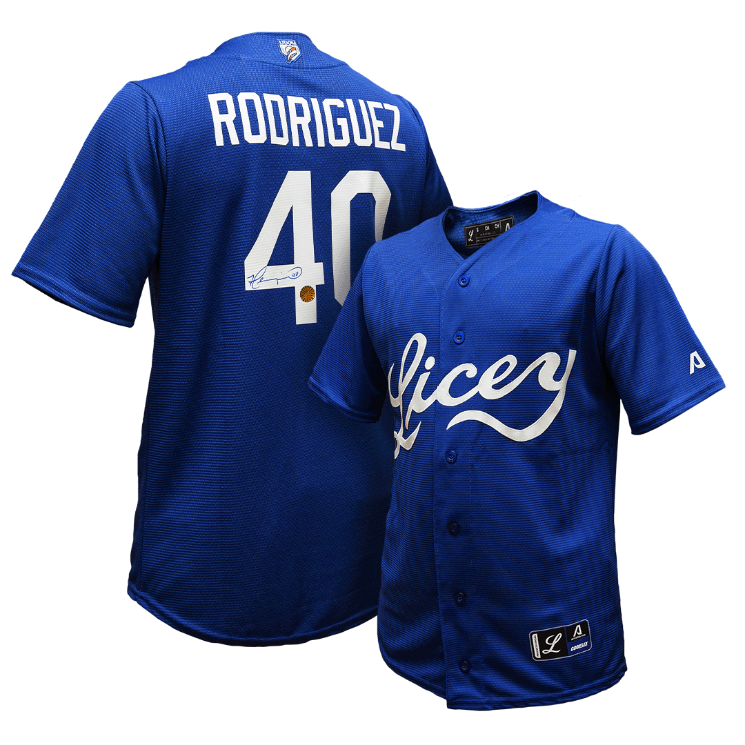 Tigres del Licey Full Button Baseball Jersey