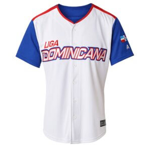 Jersey Liga Dominicana Blanco - Arrieta - Serie del Caribe