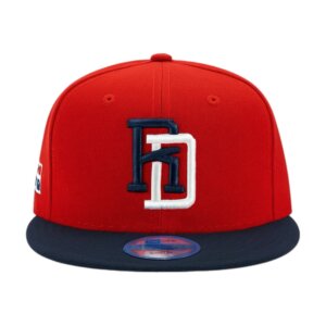 Gorra Dominicana RD Generica Ajustable Snapback Red