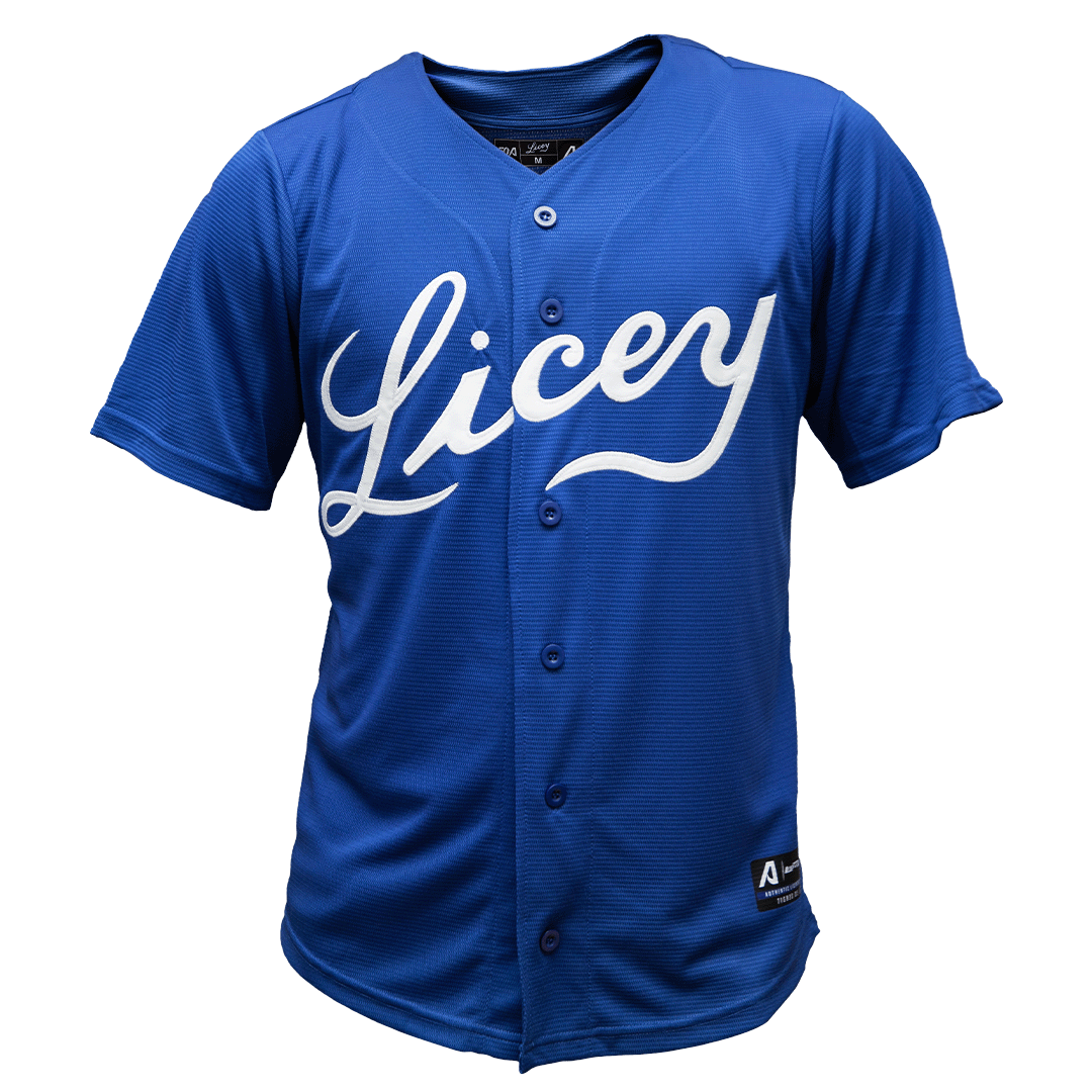 Emilio Bonifacio Authentic Tigres del Licey Retro Blue Jersey ...