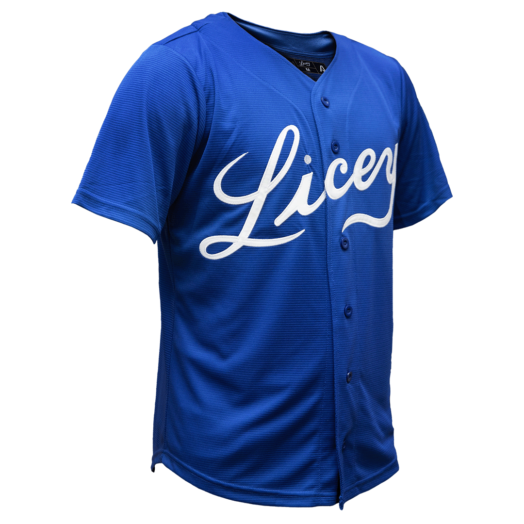 Ronnie Belliard Authentic Tigres del Licey Retro Blue Jersey ...