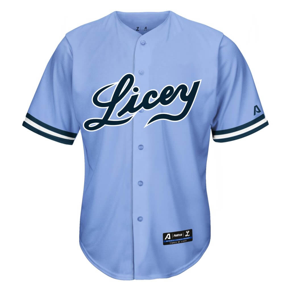 Tigres del Licey Light Blue Jersey - Arrieta 2024 - 2025 - LIDOM Shop ...