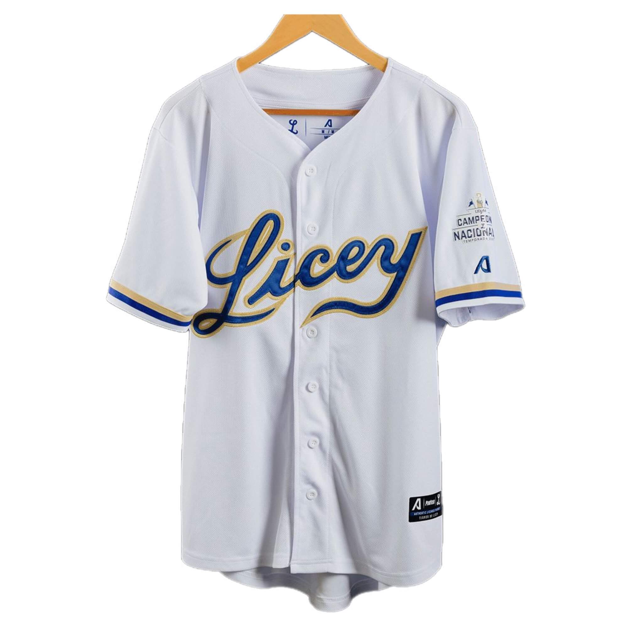 Tigres del Licey Bicampeones White Jersey - Arrieta - LIDOM Shop ...