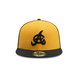 Águilas Cibaeñas New Era 59FIFTY Fitted Hat – Yellow & Black | Official Team Logo Cap