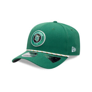Estrellas Orientales New Era 9SEVENTY Stretch-Snap Hat – Green with EO Circle Patch & Rope Detail | Official LIDOM Baseball Cap
