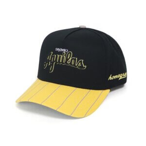 Águilas Cibaeñas Black & Yellow Adjustable Hat – Homegrown Edition | Gorra Ajustable Negra y Amarilla Águilas Cibaeñas